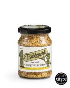 TRACKLEMENTS ROBUST WHOLEGRAIN MUSTARD 140GM