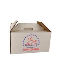 TURKEY TAKEAWAY PRINTED WHITE BOX WITH INNER