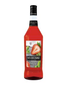 VEDRENNE SYRUP STRAWBERRY 1LTR