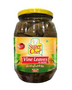 SUPER CHEF VINE LEAVES IN BRINE 12X930 GM