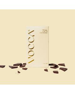 VOCCA BELGIAN CHOCOLATE BAR IN DARK CHOCOLATE 50G