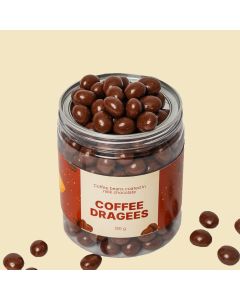 VOCCA COFEE BEANS(ROASTED)DRAGES MILK CHOCOLATE 250G