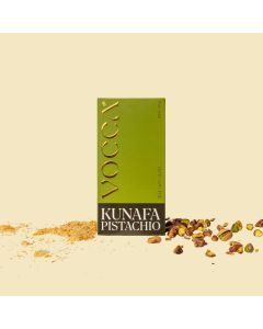 VOCCA PISTACHIO KUNAFA CHOCOLATE BAR MILK CHOCOLATE 120G