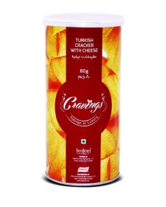 CRAVINGS TURKISH CRACKERS WITH CHEESE 80GM