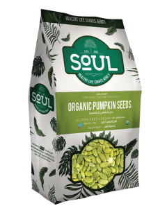 SOUL ORGANIC PUMPKIN SEEDS 1KG