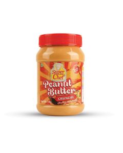 SUPER CHEF BUTTER PEANUT CRUNCHY 1KG