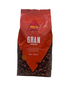 DELTA COFFEE BEAN GRAN ESPRESSO ROAST 1KG