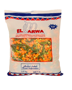 ELMARWA MIXED VEGETABLES FRZ 4X2.5KG