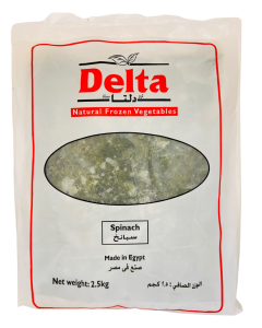 DELTA SPINACH FRZ 4X2.5KG