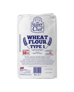 SUPER CHEF WHEAT FLOUR TYPE-1 50KG