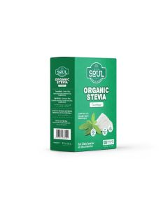 SOUL ORGANIC STEVIA SACHETS 100X1.5G