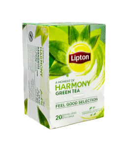 LIPTON HARMONY GREEN TEA 20X1.5GM