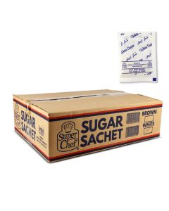 SUPERCHEF SUGAR PORTION WHITE 1000 X 5 GM