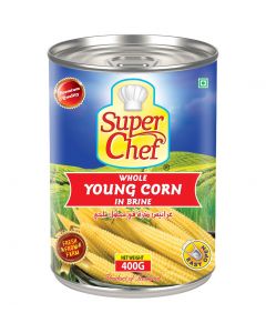 SUPER CHEF YOUNG BABY CORN 24X400GM