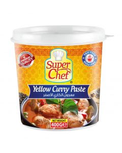SUPER CHEF YELLOW CURRY PASTE  24 X 400 GM